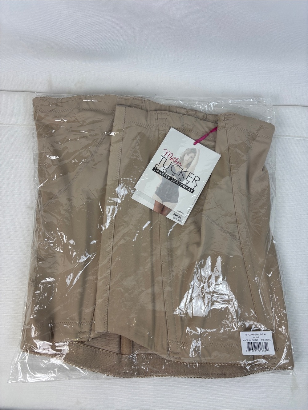 BELLY BANDIT Corset Postpartum Shapewear Sz XL Nude
